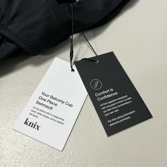 🆕 KNIX Balcony Cup One Piece Swimsuit - Picture 6 of 11